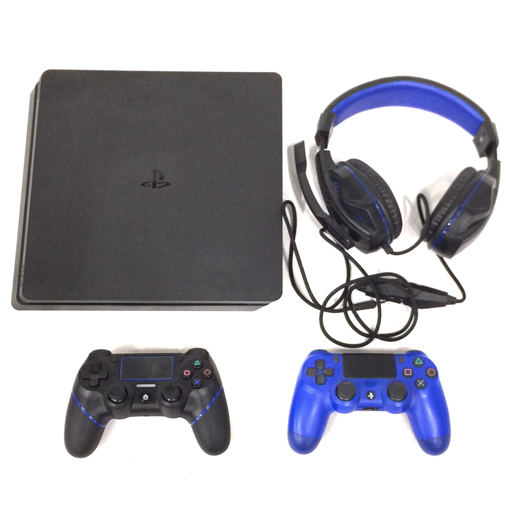 SONY PS4 プレイステーション4 CUH-2200A 500GB 初期化済 ILX4P180 オーバーイヤータイプ ゲーミングヘッドセット