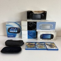 SONY ソニー PSVITA PCH-1000 ZA01 他 PSP 本体 ソフト まとめて